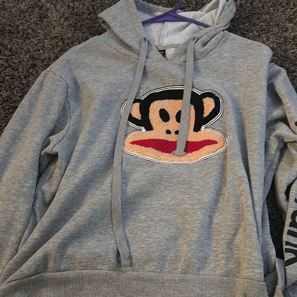 Paul Frank Gray Hoodie Sweater